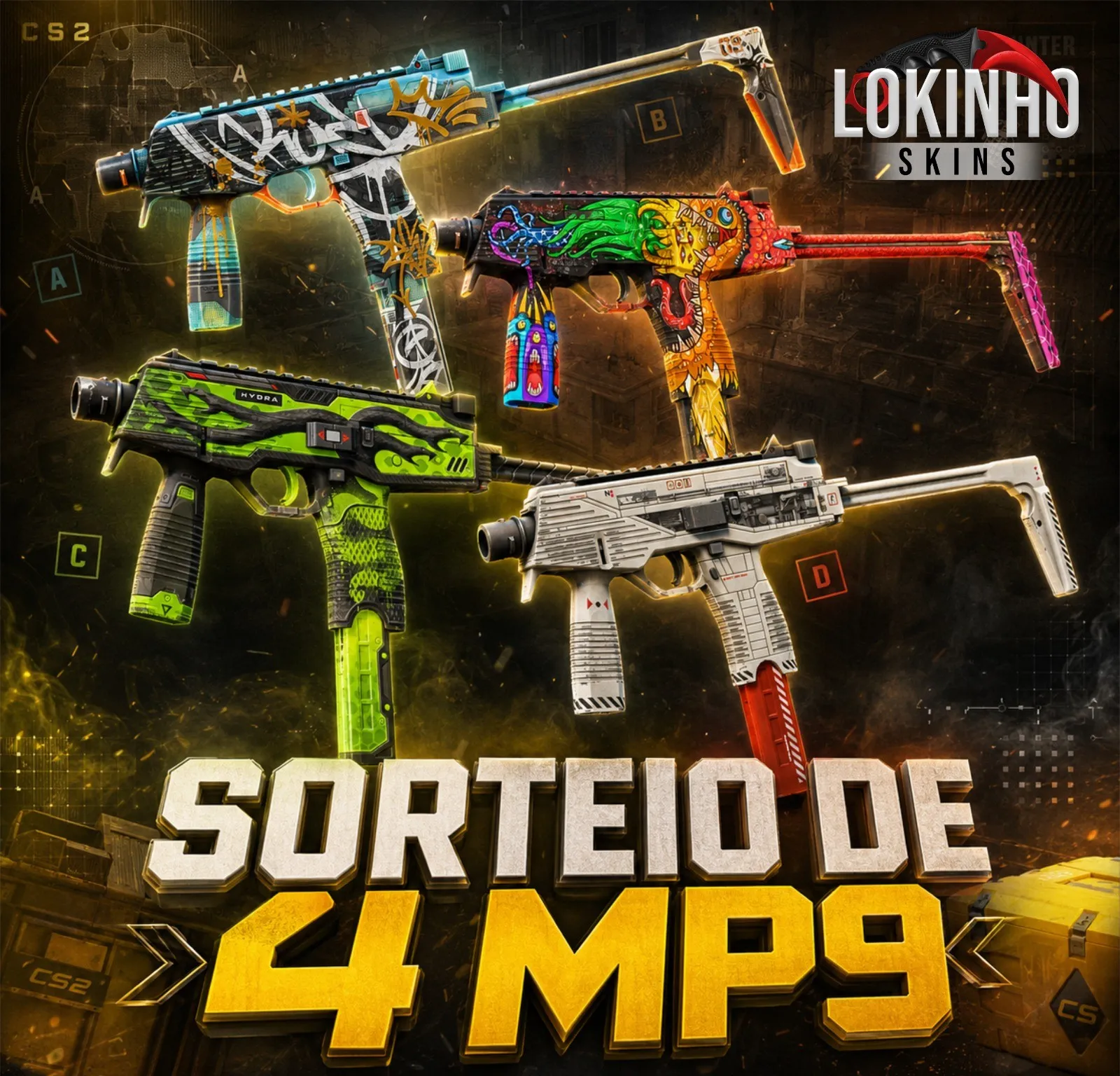 Mix Econômico - 4 MP9 4 GANHADORES - R$ 2,56