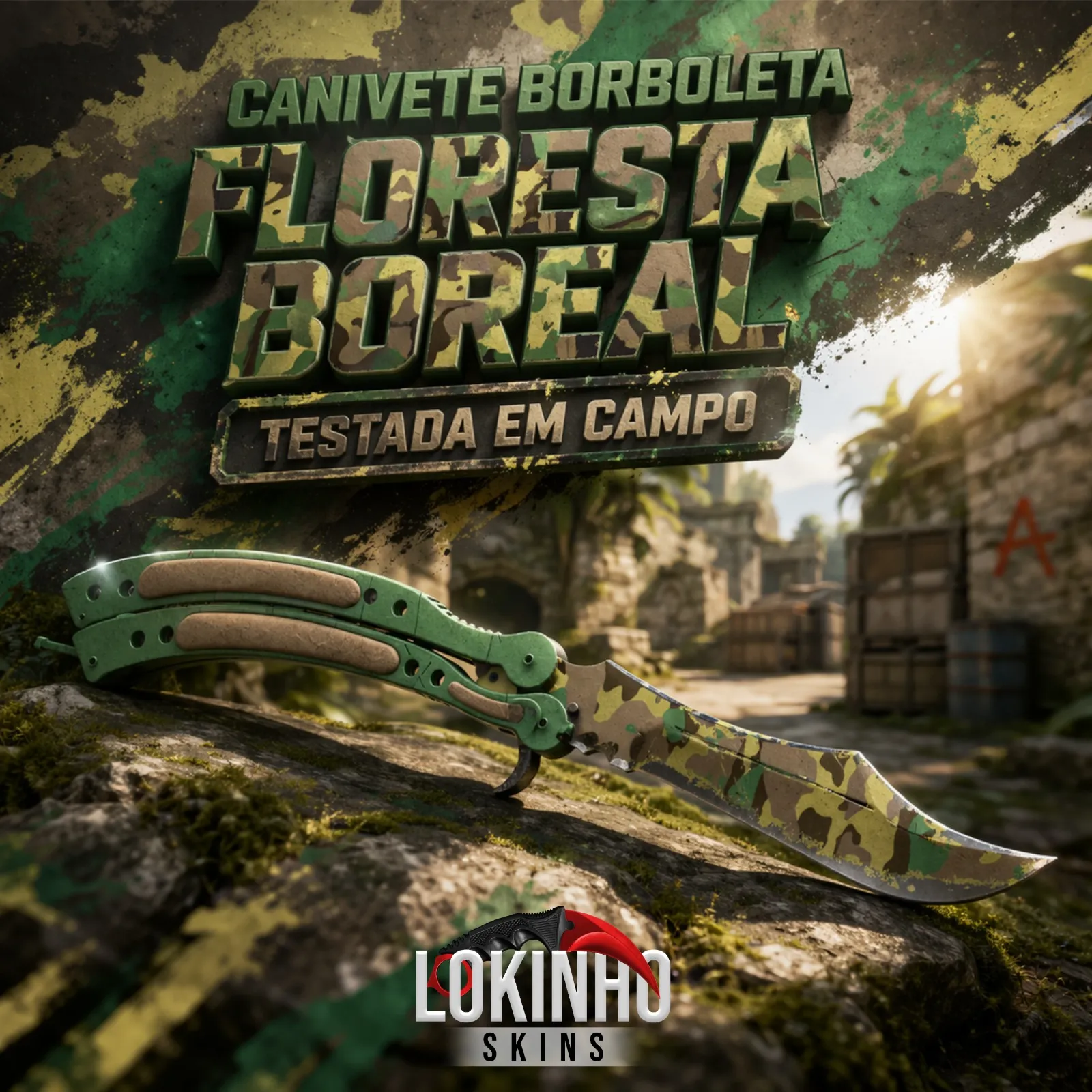 Premium Gold 42 - BUTTERFLY FLORESTA BOREAL FT  R$ 34,00